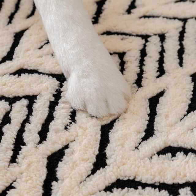 Premium Warm Wheat-Ear Plush Anti-Slip Couch Cover