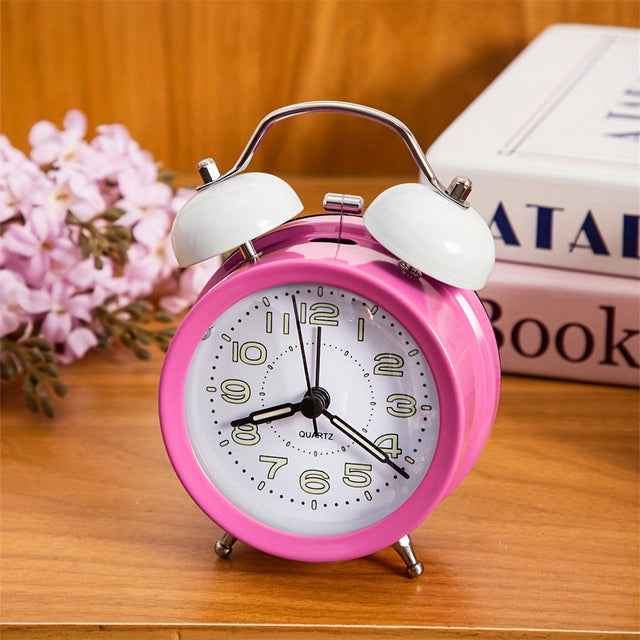 Timeless Echo Elegant Classic Alarm Clock with Nightlight