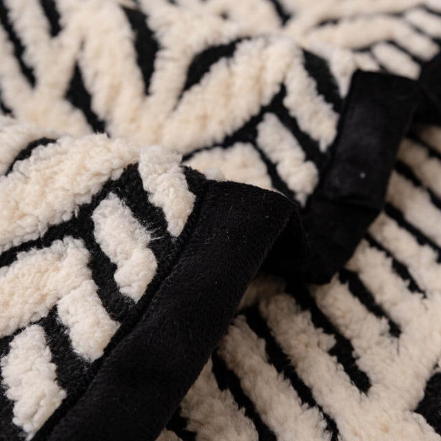 Premium Warm Wheat-Ear Plush Anti-Slip Couch Cover