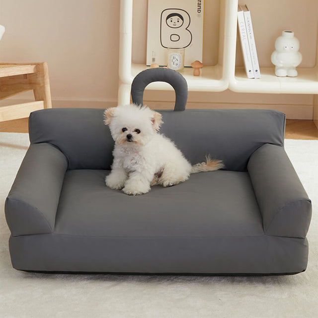 Elevated Pet Sofa Bed Stylish Waterproof Ergonomic Comfort
