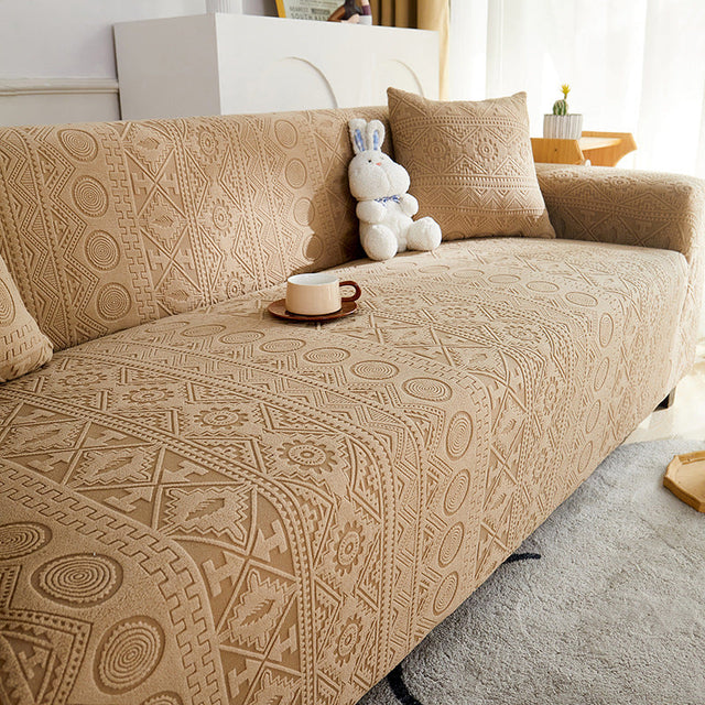 Bohemian Jacquard Stretch Full-Cover Anti-Slip Couch Cover