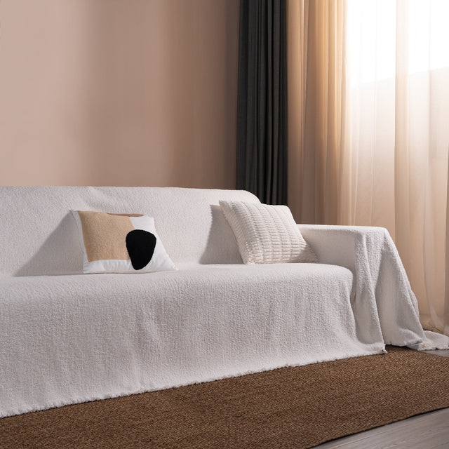 Cozy Winter Style Sofa Cover - Modern, Stylish & Durable Sofa Protection