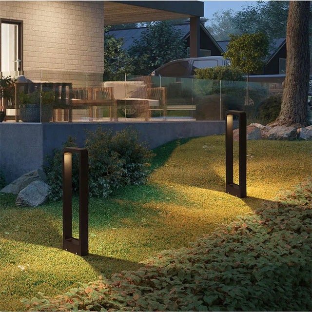 Modern Ground Garden Light - Durable Weatherproof Design