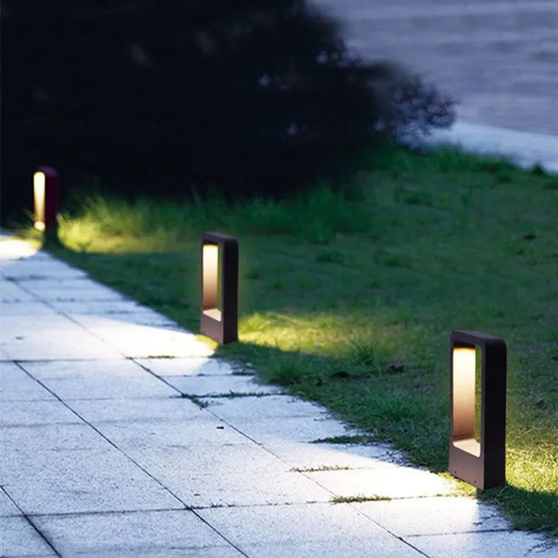 Modern Ground Garden Light - Durable Weatherproof Design