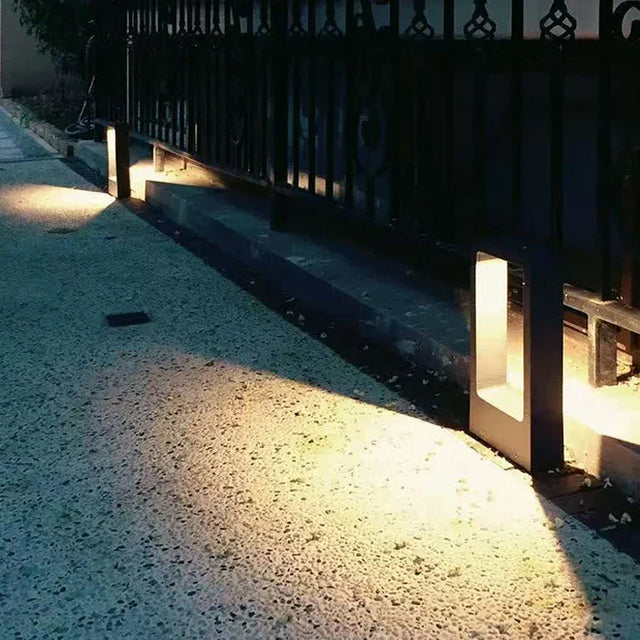 Modern Ground Garden Light - Durable Weatherproof Design