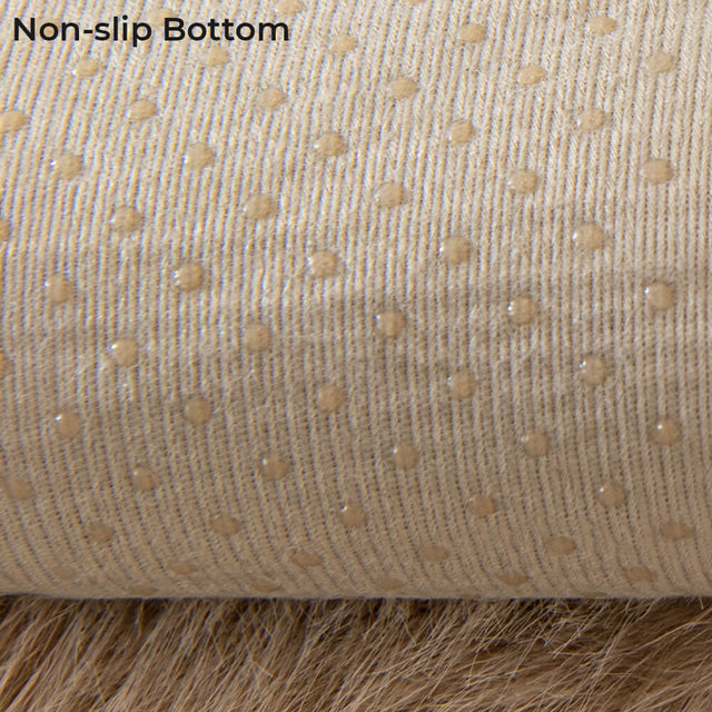 Warm Thick Faux Fur Sofa Protector Non-Slip Couch Cover