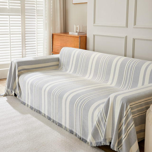 Classic Stripe Patterns Sofa Cover - Modern, Stylish & Durable Sofa Protection