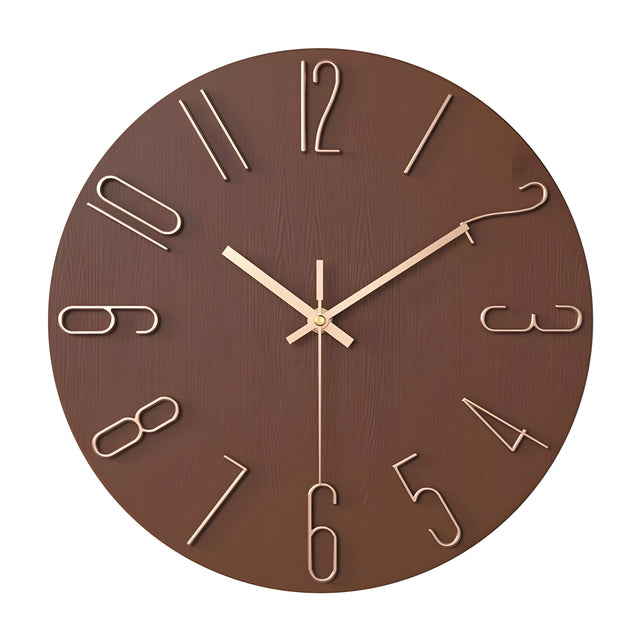 Simple Quartz Design Wall Clock - Silent Modern Style