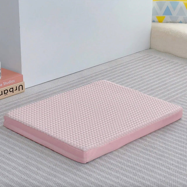 Arctic Breeze Cooling Dog Bed Ice Silk Orthopedic Washable