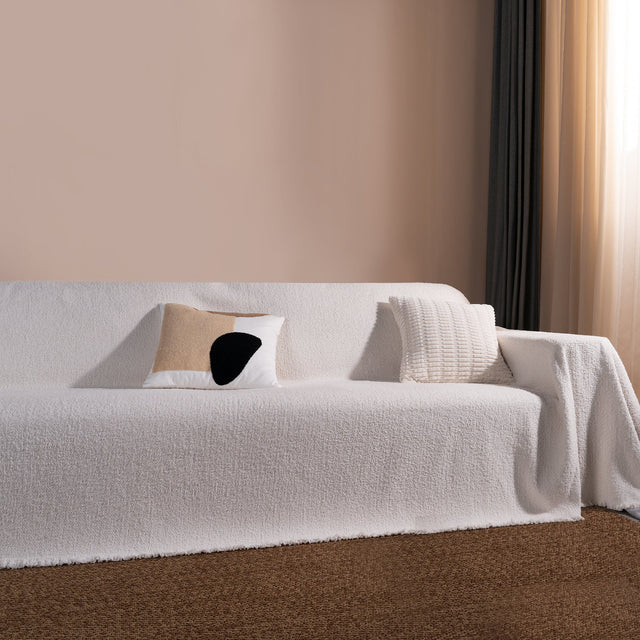 Cozy Winter Style Sofa Cover - Modern, Stylish & Durable Sofa Protection