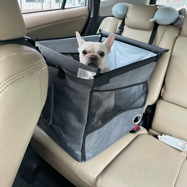 Dog Car Booster Seat – Secure, Waterproof, and Easy to Install