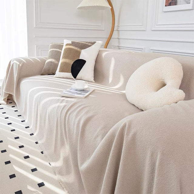 Cozy Winter Style Sofa Cover - Modern, Stylish & Durable Sofa Protection