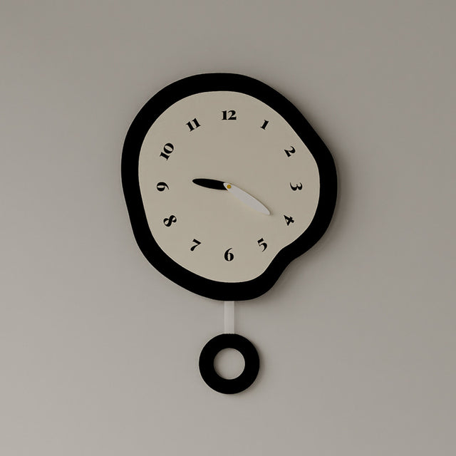 Scandinavian Wall Clock Minimalist Silent Design