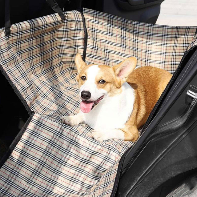 Waterproof Pet Car Seat Cover – Durable, Scratch-Resistant & Secure