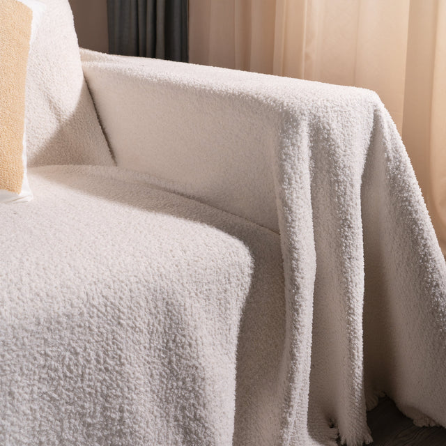 Cozy Winter Style Sofa Cover - Modern, Stylish & Durable Sofa Protection