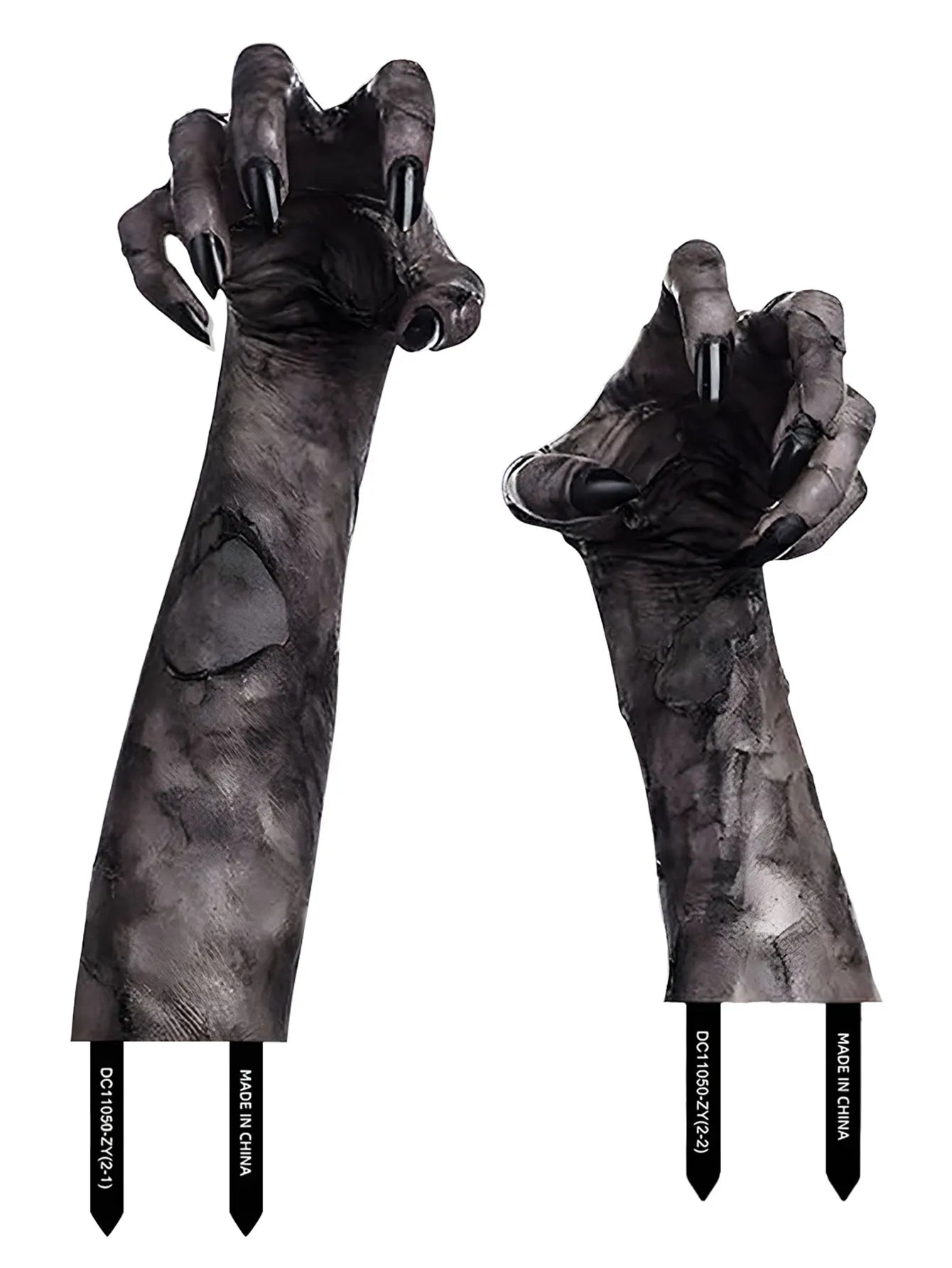 3D Halloween Ghost Hand Decoration for Outdoor Use – Spooky Plug-in Garden Decor 2