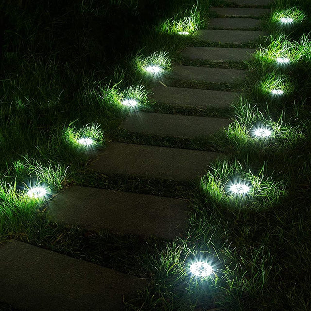 Solar Garden Ground Light Pack-4