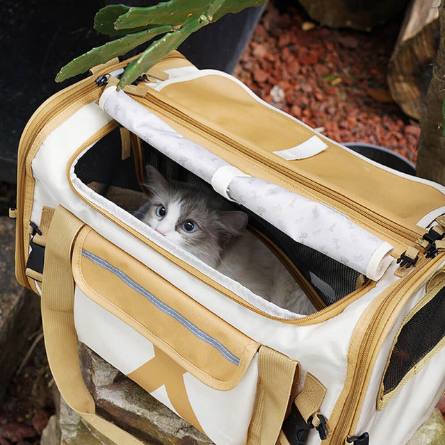 Expandable Pet Carrier – Breathable, Durable, and Travel-Friendly