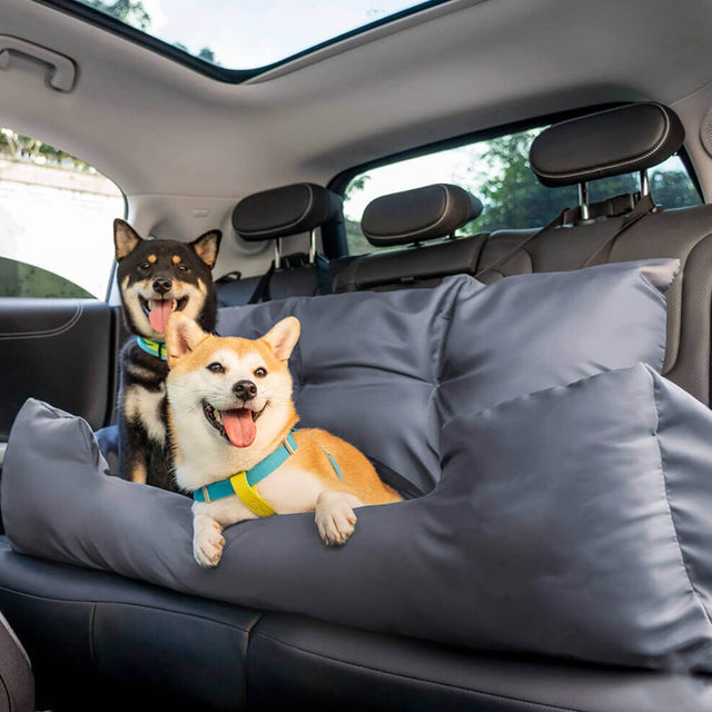 Adjustable Safety Dog Car Seat – Secure, Comfortable, and Spacious