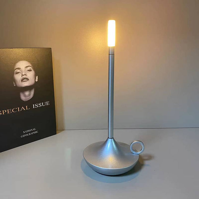 Nordic LED Candlestick Light - Rechargeable Touch Control Lamp