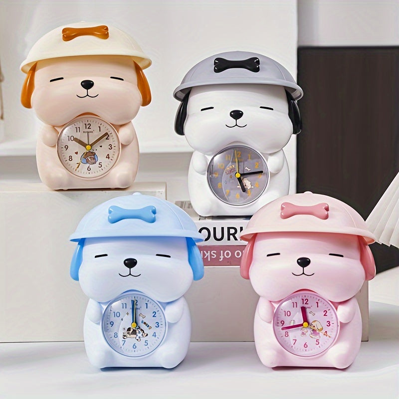 PuppyPal Cartoon Puppy Alarm Clock for Kids Room Decor