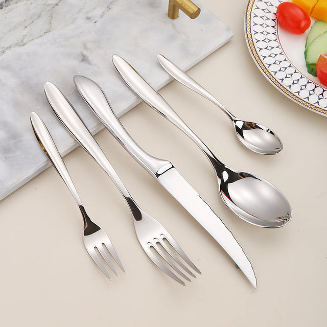Marissa Silver Luxury Cutlery Set-5