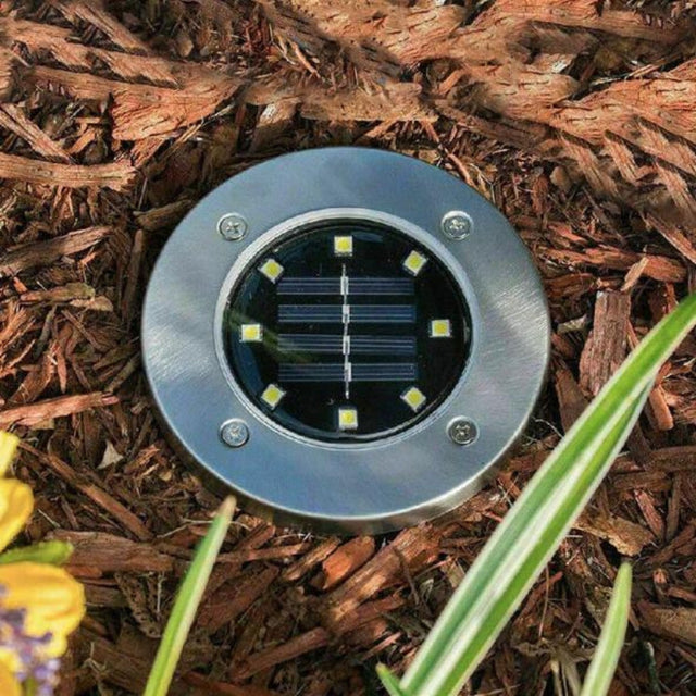 Solar Garden Ground Light Pack-3