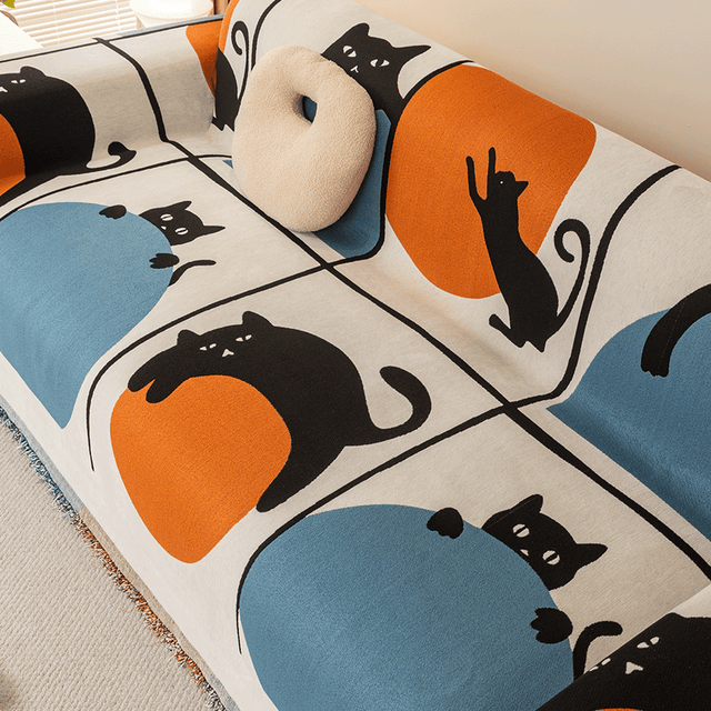 Playful Paws Sofa Cover - Modern, Stylish & Durable Sofa Protection