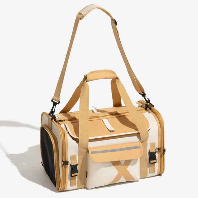Expandable Pet Carrier – Breathable, Durable, and Travel-Friendly