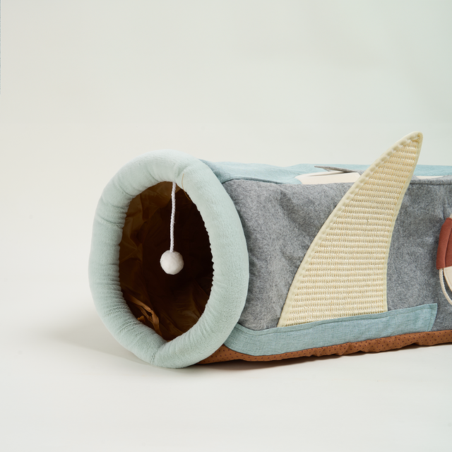 UFO Voyager Collapsible Cat Bed – 4-in-1 Playground & Cozy Retreat