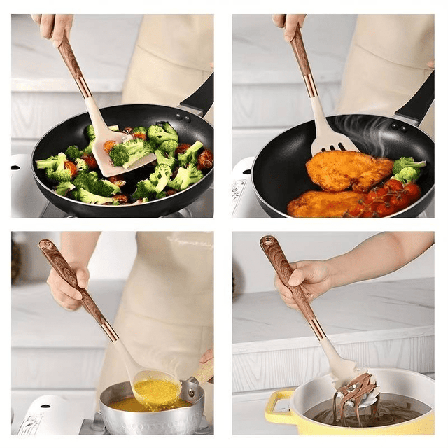 ChefEase – Versatile Silicone Kitchen Set with Modern Style