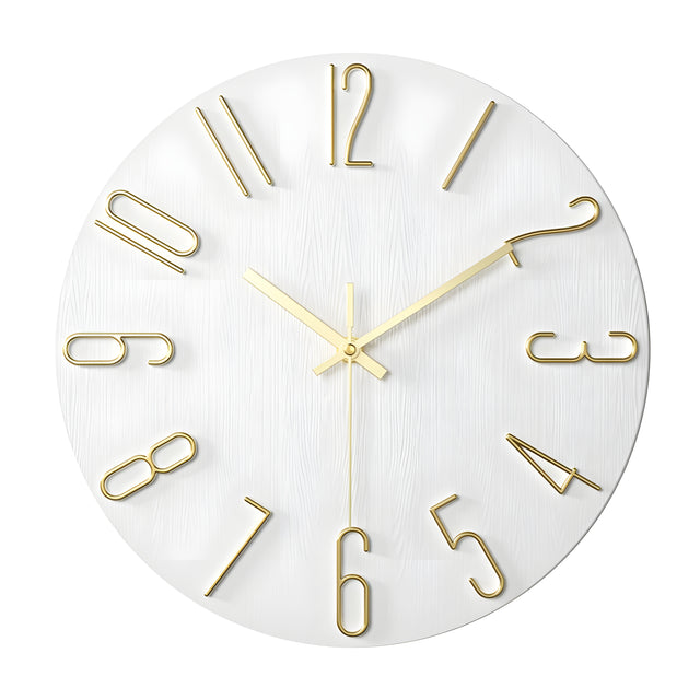 Simple Quartz Design Wall Clock - Silent Modern Style