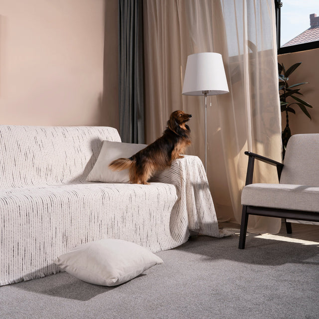 Jacquard Chenille Sofa Cover - Modern, Stylish & Durable Sofa Protection