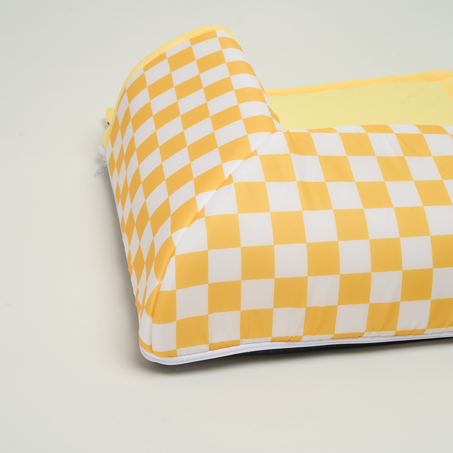 Plaid Purr Retreat Tunnel – Cozy, Interactive, and Easy to Clean