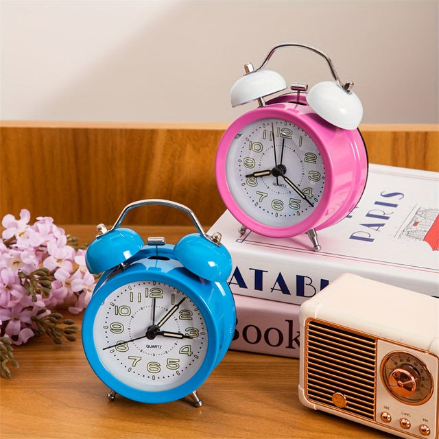 Timeless Echo Elegant Classic Alarm Clock with Nightlight