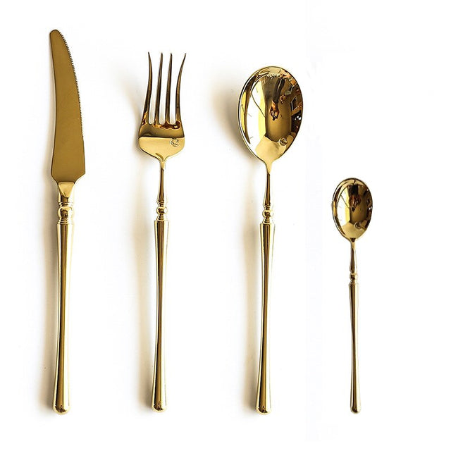 Rome Gold Cutlery Set-1