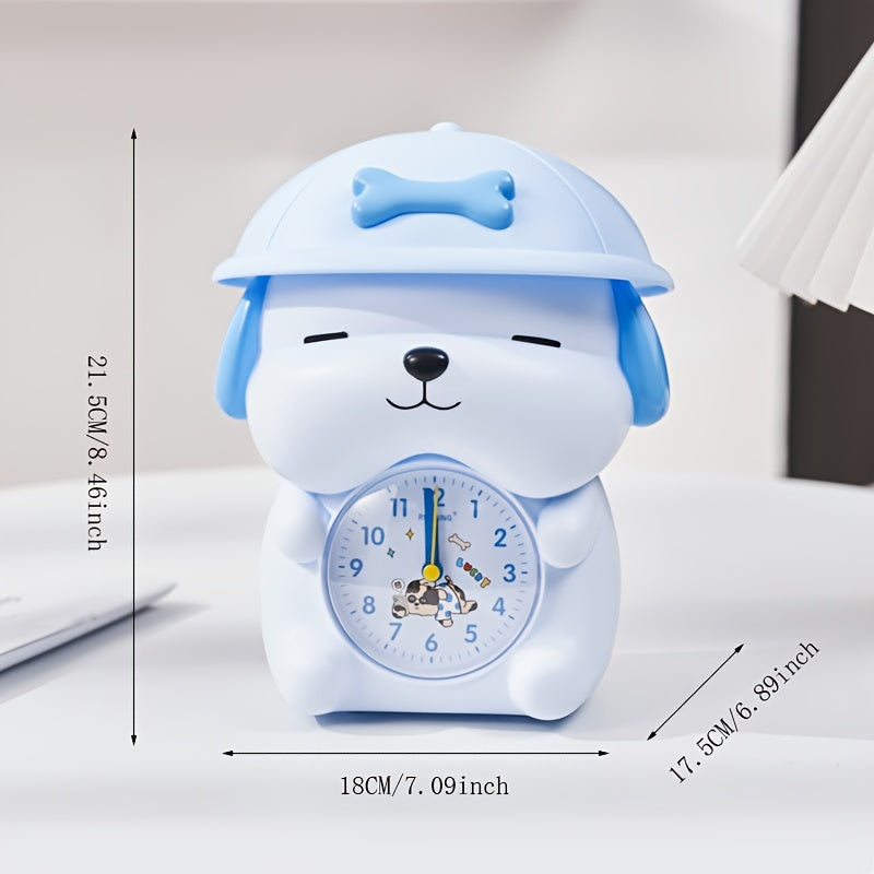 PuppyPal Cartoon Puppy Alarm Clock for Kids Room Decor