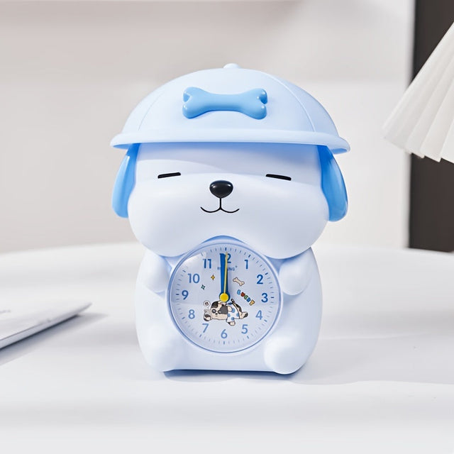 PuppyPal Cartoon Puppy Alarm Clock for Kids Room Decor