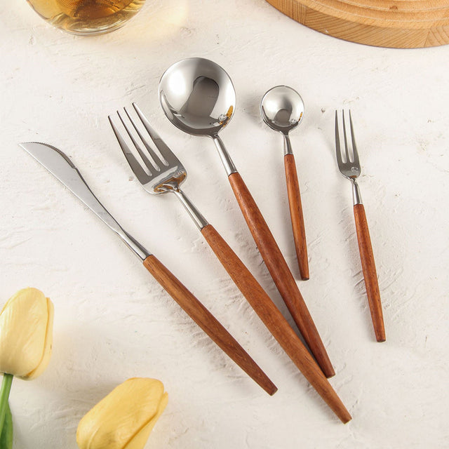 Dalbergia Rosewood Luxury Cutlery Set-1