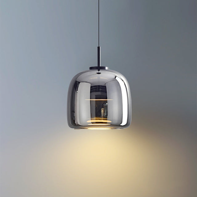 Retro Amber Glass Pendant Lights – Elegant, Warm, and Energy-Efficient