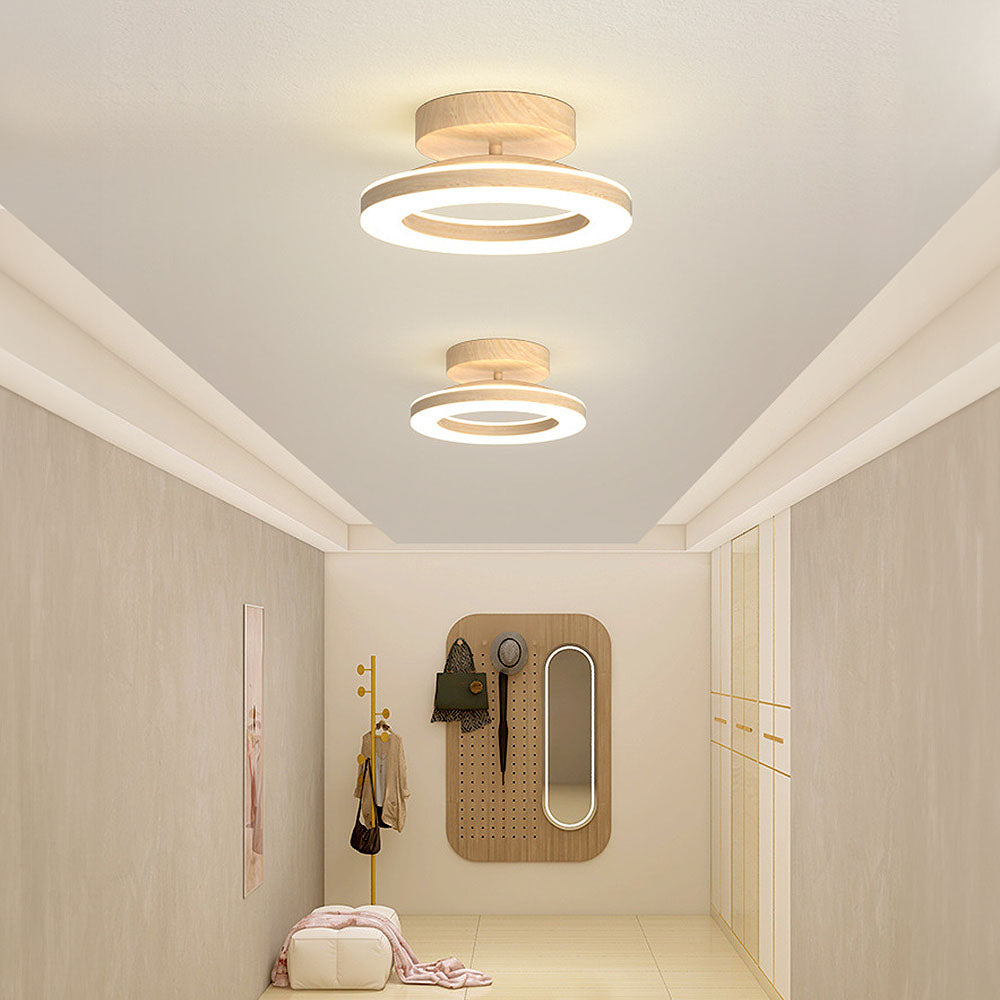 Acrylic Round LED Ceiling Light For Hallway Entrance 8