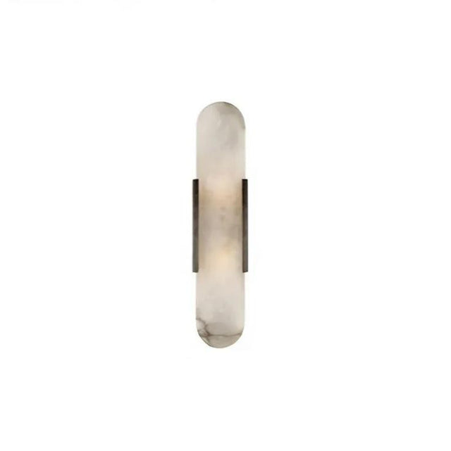 Modern Marble Bedside Sconce Light - Elegant Wall Fixture