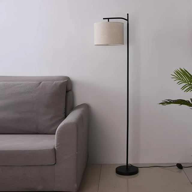 American Handmade Rattan Floor Lamp for Cozy Lighting