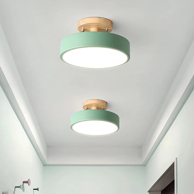 Colorful Semi-flush LED Ceiling Lights 12