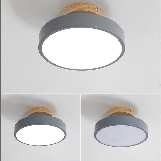Colorful Semi-flush LED Ceiling Lights 6