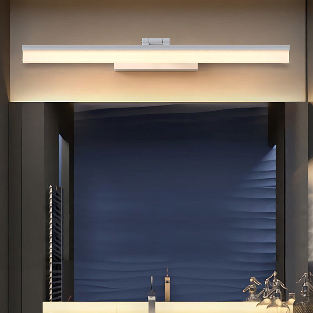 Contemporary Black Simple LED Mirror Bathroom Wall Lighting 7
