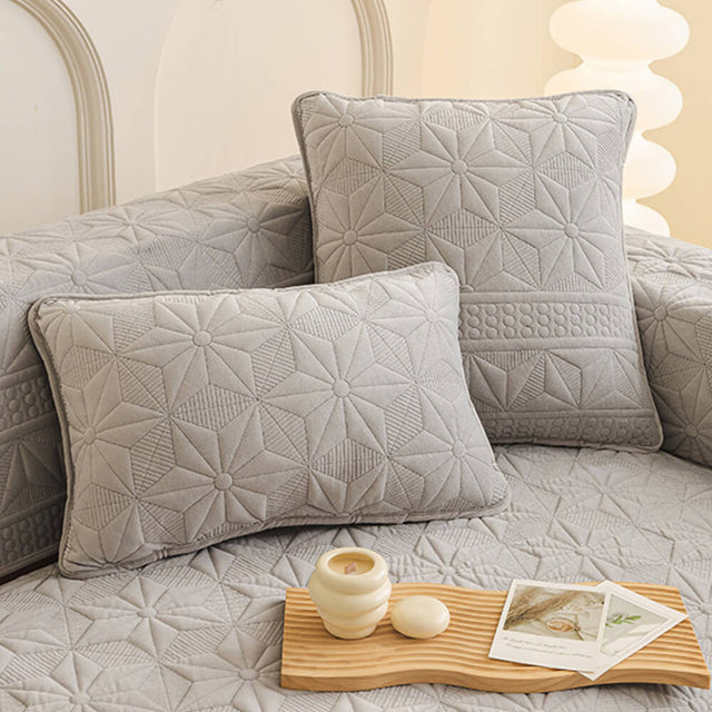 Luxury Crystal Velvet Scratch-Resistant Couch Cover