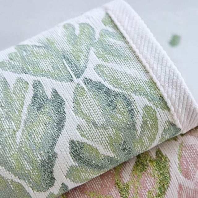 Chenille Romantic Botanical Design Comfortable Couch Cover