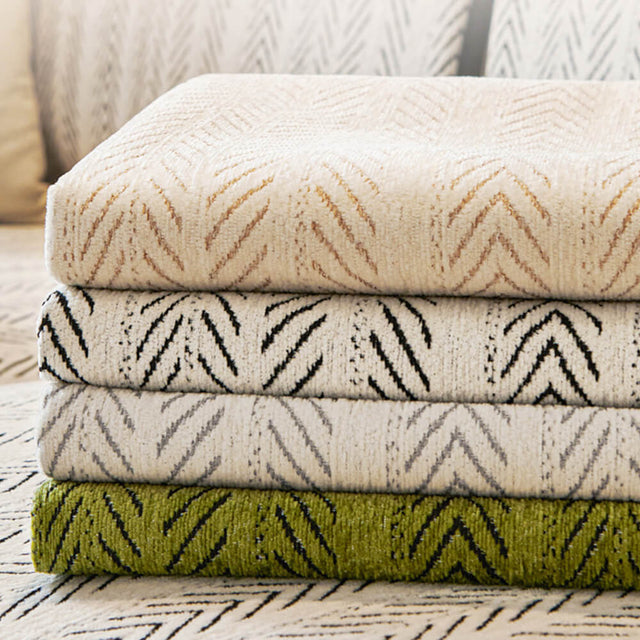 Classic Retro Stretch Chenille Couch Cover Full Protection