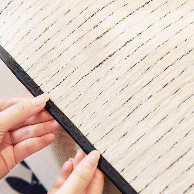 Linear Modern Stretch Chenille Full Wrap Couch Cover - Soft Durable Design